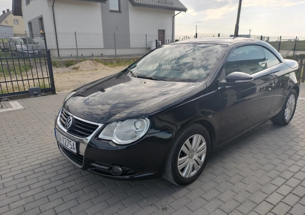 Volkswagen Eos cena 21999 przebieg: 213000, rok produkcji 2009 z Brzeziny małe 379